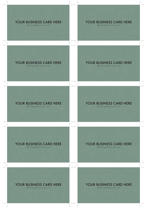 8 Business Card Size Photoshop Template - SampleTemplatess